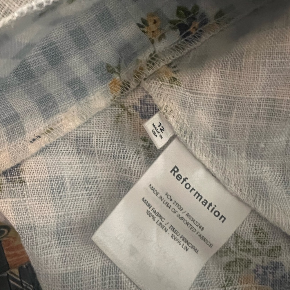 Reformation Kassi Linen Top - Picture 4 of 6
